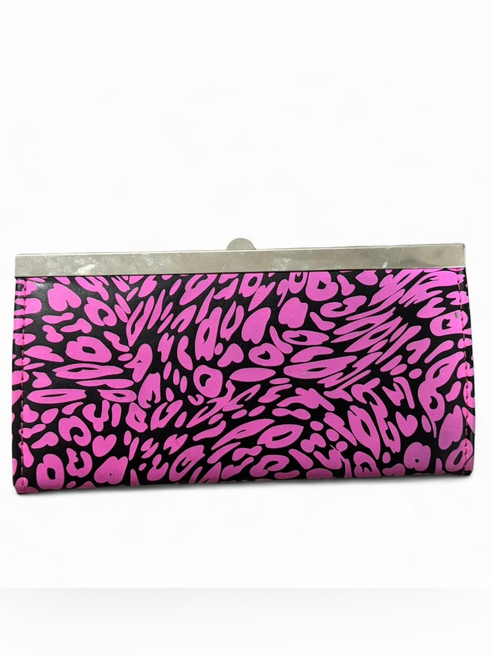 Animal Print Clutch Wallet